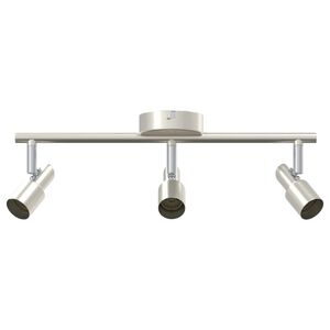 vidaXL Spot de plafond Nickel 39 x 10,5 x 10,5 cm Acier