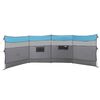 vidaXL Brise-vent de camping bleu 510x153 cm imperm&eacute;able