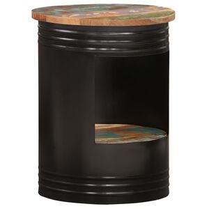 vidaXL Table basse 43x55 cm Bois de r&eacute;cup&eacute;ration solide