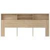 vidaXL Armoire de t&ecirc;te de lit Ch&ecirc;ne sonoma 220x19x103,5 cm