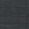 vidaXL Tapis de surface ovale Noir 152 x 245 cm Jute
