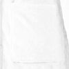 vidaXL Robe de bain sans capuche Blanc xxl Flanelle