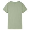 T-shirt pour enfants kaki clair 140
