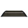 vidaXL Auvent de porte noir 100 x 75 cm en polycarbonate
