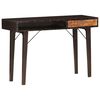 vidaXL Table console 118x35x76 cm Bois de récupération massif