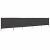 vidaXL Paravent 5 panneaux Tissu 600 x 120 cm Anthracite
