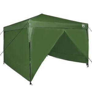 vidaXL Tente &agrave; abri 290 x 290 x 251 cm Vert Tissu