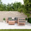 vidaXL Salon de jardin 5 pcs avec coussins bois massif douglas