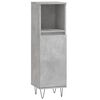 vidaXL Ensemble de meubles de salle de bain 3 pcs gris b&eacute;ton