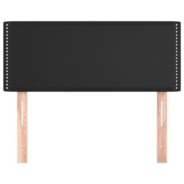 vidaXL T&ecirc;te de lit Noir 90x5x78/88 cm Similicuir