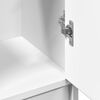 vidaXL Armoire de lavabo blanc 63x29x55 cm bois d'ing&eacute;nierie