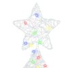 vidaXL Sapin de No&euml;l avec 160 LED Multicolore 150 cm Acrylique