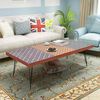 vidaXL Table basse 120x60x38 cm marron