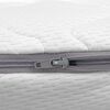 vidaXL Sur-matelas 80 x 200 cm Mousse &agrave; m&eacute;moire de forme Visco 6 cm