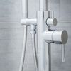 SCH&Uuml;TTE Mitigeur et ensemble de douche CORNWALL chrome