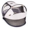 DERYAN Lit d'enfant escamotable Peuter Luxe &agrave; moustiquaire Cr&egrave;me