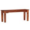 vidaXL Banc 110 cm Bois d'acacia solide