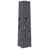 vidaXL Lumi&egrave;re de chemin LED solaire 2 pcs Anthracite