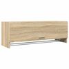 vidaXL Garde-robe ch&ecirc;ne sonoma 100x32,5x35 cm bois d'ing&eacute;nierie