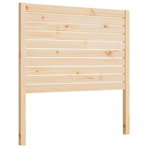vidaXL T&ecirc;te de lit 81x4x100 cm Bois massif de pin