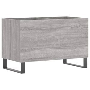 vidaXL Armoire &agrave; disques sonoma gris 74,5x38x48 cm bois d'ing&eacute;nierie