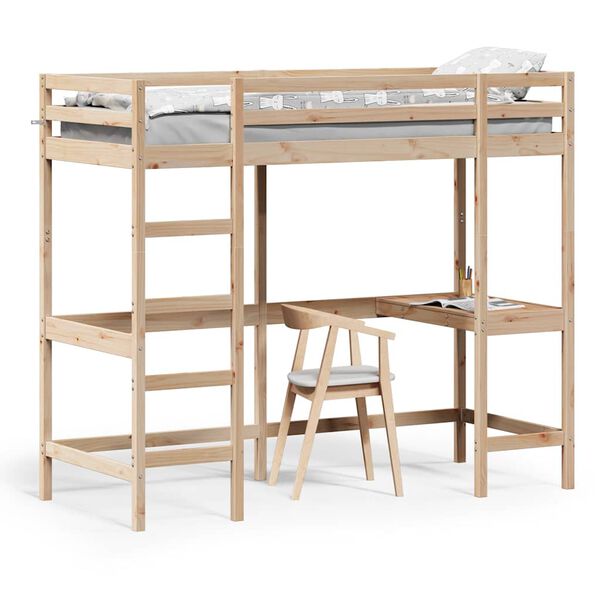 vidaXL Lit superpos&eacute; sans matelas 75x190 cm bois de pin massif