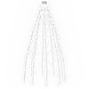 vidaXL Guirlande lumineuse d'arbre de No&euml;l 210 LED Blanc froid 210 cm