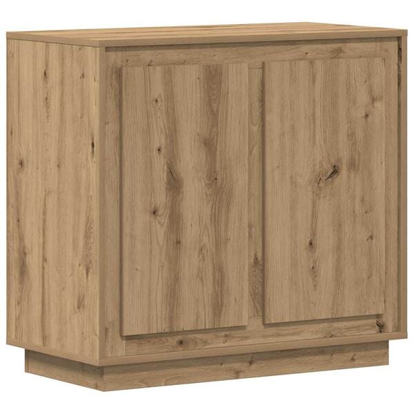vidaXL Buffet Chêne artisanal 80 x 40 x 75 cm Bois d'ingénierie