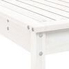 vidaXL Ensemble de bar de jardin 5 pcs blanc bois massif de pin