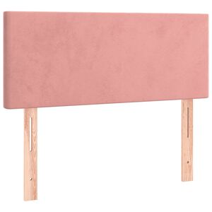 vidaXL T&ecirc;te de lit Rose 90x5x78/88 cm Velours