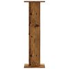 vidaXL Supports de haut-parleurs 2 pcs vieux bois bois d'ing&eacute;nierie