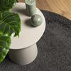 vidaXL Tapis shaggy PAMPLONA poils longs moderne anthracite &Oslash; 240 cm