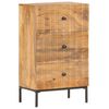 vidaXL Buffet 45x30x75 cm Bois de manguier massif