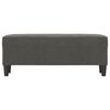 vidaXL Banc Gris fonc&eacute; 100x35x41 cm Velours
