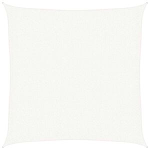 vidaXL Voile d'ombrage 160 g/m&sup2; Blanc 2,5x2,5 m PEHD