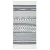 vidaXL Tapis Gris et blanc 80x150 cm Coton