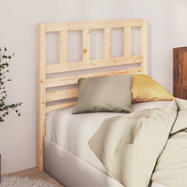vidaXL T&ecirc;te de lit 96x4x100 cm Bois massif de pin