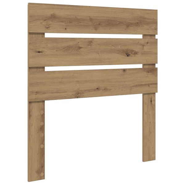 vidaXL T&ecirc;te de lit Ch&ecirc;ne artisanal 75 cm Bois d'ing&eacute;nierie