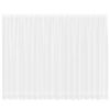 vidaXL Rideau en Dentelle Floral Blanc 245 x 500 cm Polyester