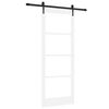 vidaXL Porte coulissante ORKDAL 83 x 211 cm Blanc