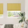 vidaXL Store enrouleur avec des rideaux Jaune 140 x 220 cm Bambou