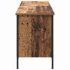 vidaXL Cabinet &agrave; chaussures avec &eacute;tag&egrave;re Bois Ancien 131 x 35 x 50 cm