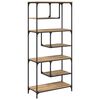 vidaXL Biblioth&egrave;que ch&ecirc;ne artisanal 81 x 36 x 176 cm Bois d'ing&eacute;nierie