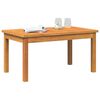 vidaXL Table basse Huile Naturelle Bois d'Acacia Massif