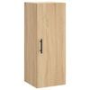 vidaXL Buffet haut Ch&ecirc;ne sonoma 34,5x34x180 cm Bois d'ing&eacute;nierie