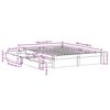 vidaXL Cadre de lit sans matelas 150x200 cm bois de pin massif