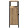 vidaXL Buffet ch&ecirc;ne artisanal 70x30x80 cm bois d'ing&eacute;nierie