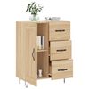 vidaXL Buffet ch&ecirc;ne sonoma 69,5x34x90 cm bois d'ing&eacute;nierie