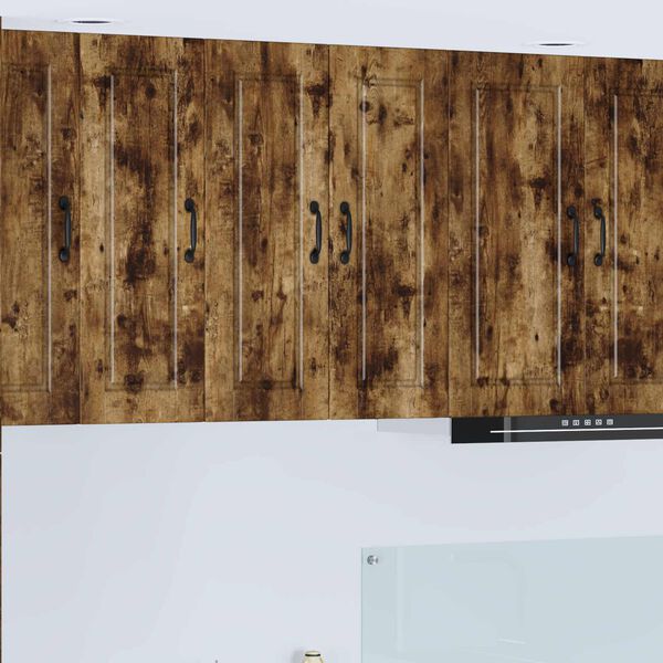 vidaXL Armoire de cuisine Ch&ecirc;ne fum&eacute; 30 x 31 x 80 cm Bois d'ing&eacute;nierie