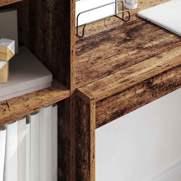 vidaXL Bureau Bois ancien 100 x 40 x 76 cm